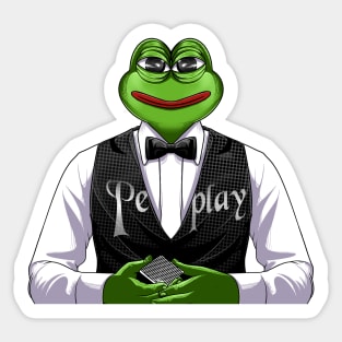 Pepe Meme-T Sticker